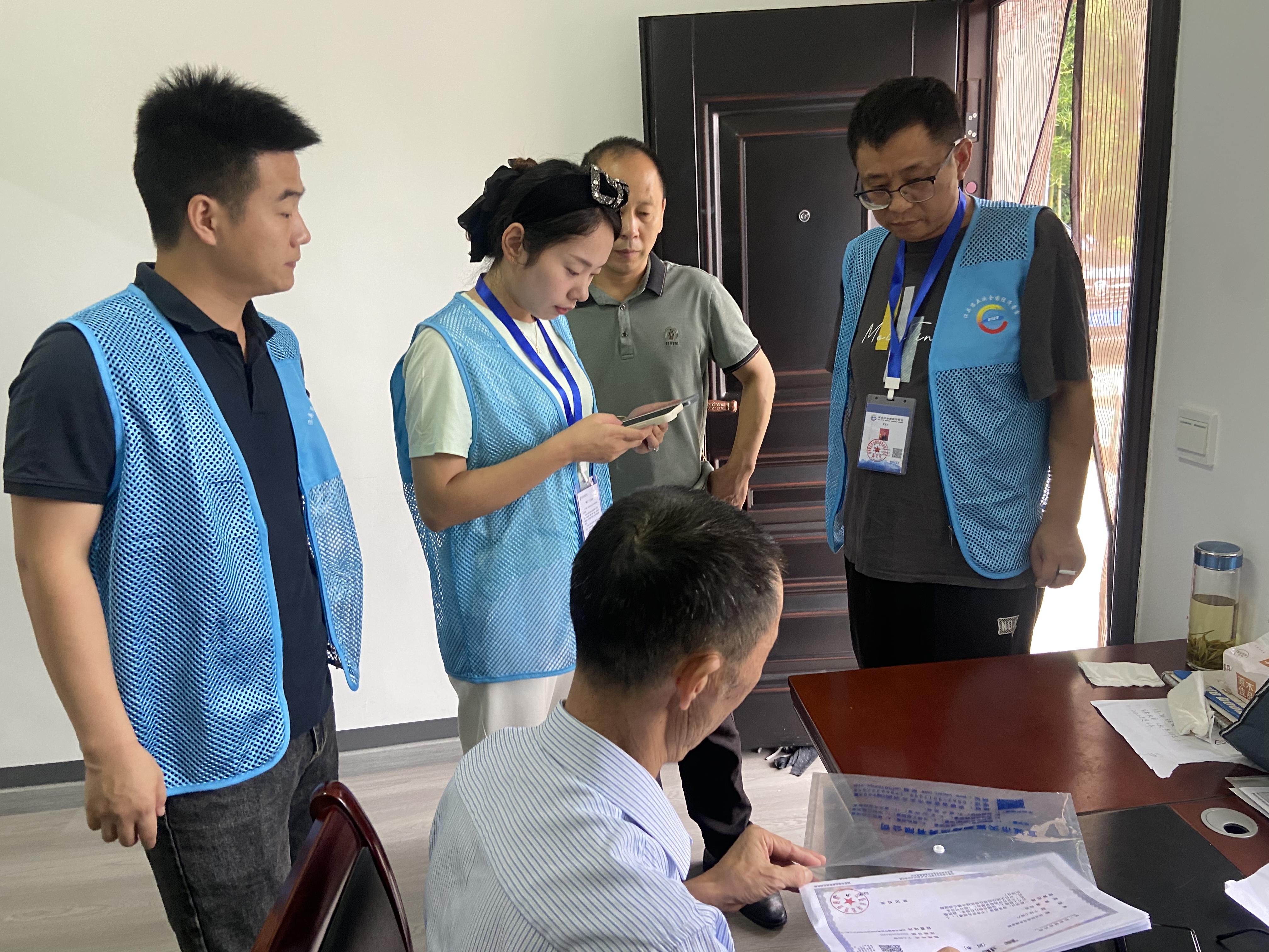 泾县云岭镇:持续推进"五经普"清查工作